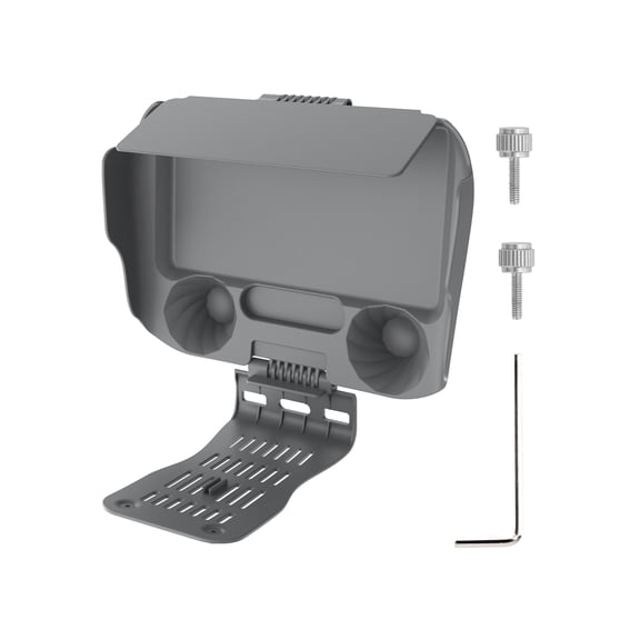 Lens Hood Compatible for RC2/Air 3/Mini 3 Pro, Drone Gimbal Protector Cover Drone Lens Screen Sunshade with Sub Panel Drones Camera Lens RC Cap Guard(Sold without manufacturer warranty)