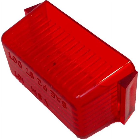 Lens Mini Rectangular Carded - Red