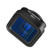 Lens Mobile Phone Anamorphic Movie Lens 1.55X Deformation Filmmaking Lens Phone Moive Lens With Universal Lens Clips Carry Bag Replacement For 15/14/13/12/11