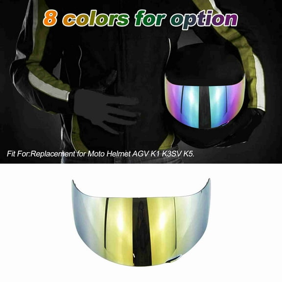 Lens Motorcycle Wind  Helmet Lens Visor Replacement For AGV K1 K3SV K5 Full Face Helmet