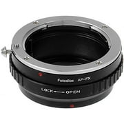 Lens Mount Adapter for Sony Alpha A-Mount and Minolta AF DSLR Lens to Fujifilm Fuji X-Series Mirrorless Camera Body with Built-In Aperture Control Dial