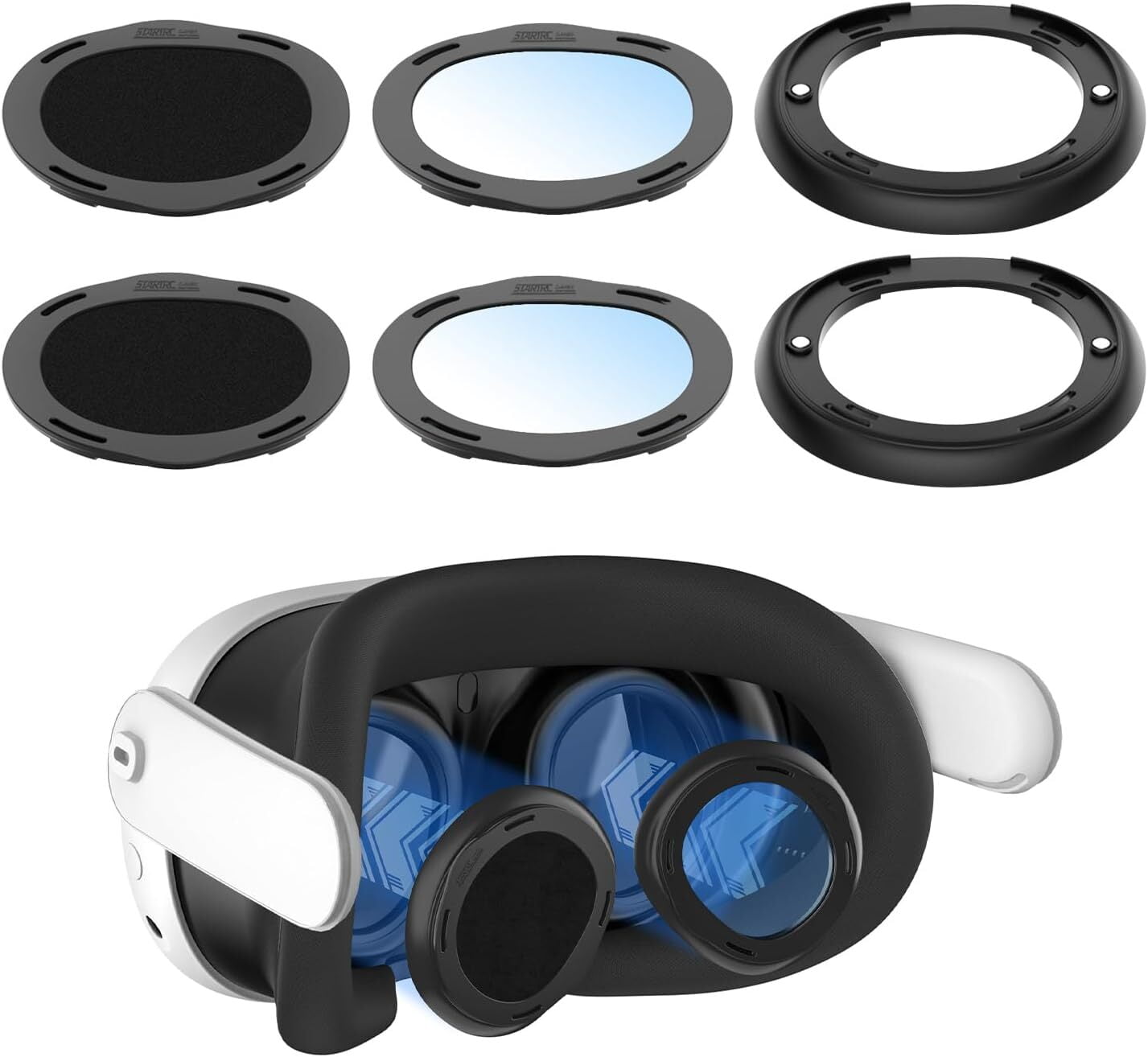 Lens Protector Cover Kit for Meta Quest 3, Protector Accessories