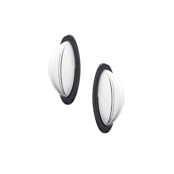 Lens Protector for Insta360 X3 - Bigcan Stick-On Panorama Camera Lens Cover with Double-Sided Adhesive, Scratch-Resistant Transparent Shield for 360° Action Shots