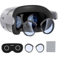 thumbnail image 1 of Lens Protector Set Compatible with Meta Quest 3S Accessories, Soft Lens Protector Cover, Glasses Spacer with Blue Light Blocking Glasses for Oculus Quest 3S/Quest 2, 1 of 8