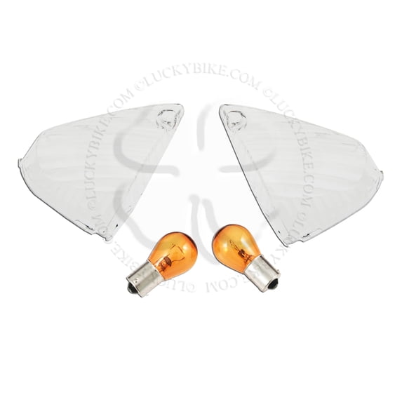 Lens Rear Turn Signal For Suzuki GSXR 600 750 08-10 Euro Light Blinker Clear