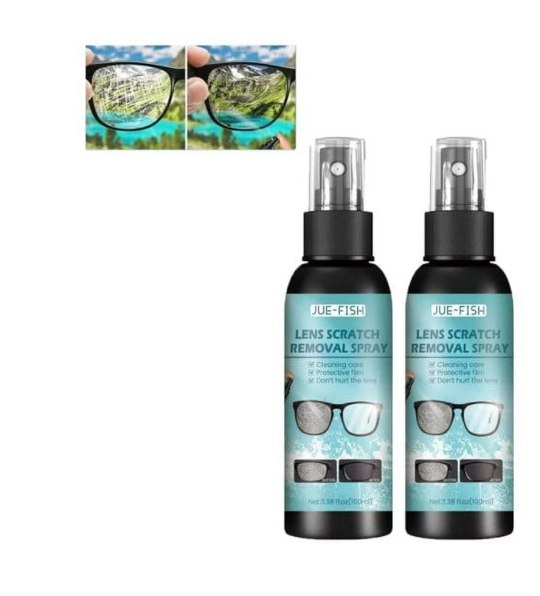 Lens Scratch Removal Spray, Eyeglass Windshield Glass Repair Liquid