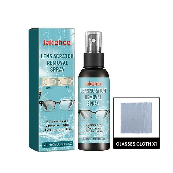 Lens Scratch Removal Spray Eyeglass Windshield Glass Repair Liquid Sprays-Kit J2M1