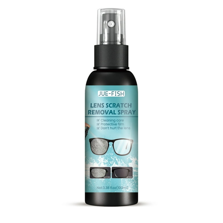 Lens Scratch Removal Spray Multi-Purpose Powerful Cleaning Spray for Glasses Eyewear Goggles and Masks 100ml 1pcs, Other
