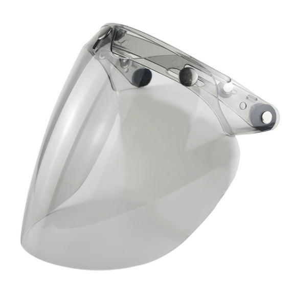 Lens,Wind Visor Helmet Bubble Lens Bubble Lens Bubble Visor Helmet Bubble Helmet Visor Helmet Lens Bubble Wind Open Helmet Visor Bubble Wind Buzhi Huiop Qudai Light Grey