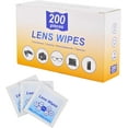 thumbnail image 1 of Lens Wipes for Eyeglasses,Eyeglass erasers are packed separately，Glasses cleaner for cleaning glasses, camera lenses, sunglasses, mobile phone screens, goggles, etc. (200 pieces), 1 of 4