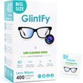 thumbnail image 1 of Lens Wipes for Eyeglasses, Lens Wipes 5.1″×5.9″ – 400 Count (Pre-moistened Indepently Packaged,Safe,Scratch Free, Suitable for Eyeglass,Sunglasses,Camera,Goggle,Phone,Tablet), 1 of 5