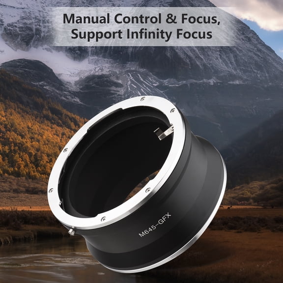 Lens adapter ,Camera To Film Mount Lens Adapter 645 Lens To Kidjoy Buzhi 645 Adapter