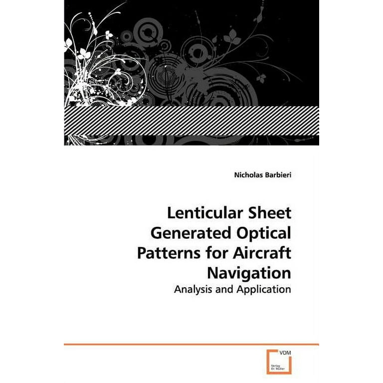 Lenticular Sheet Generated Optical Patterns for Aircraft Navigation