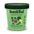 thumbnail image 1 of Lentiful Mexican Green Chile Instant Lentils - Vegan, Gluten-Free, Ready-to-Eat, Meal in Cup, 57g, 1 of 7
