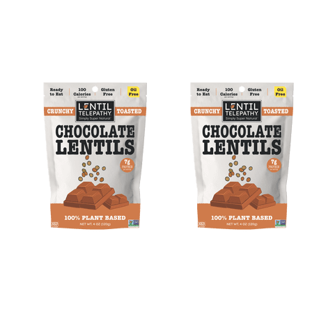 Lentil Teleapthy Healthy Breakfast Variety Pack - Plant-Based, Gluten-Free, Vegan-Friendly, High Protein Cereal Alternative , 4 Ounce Bags