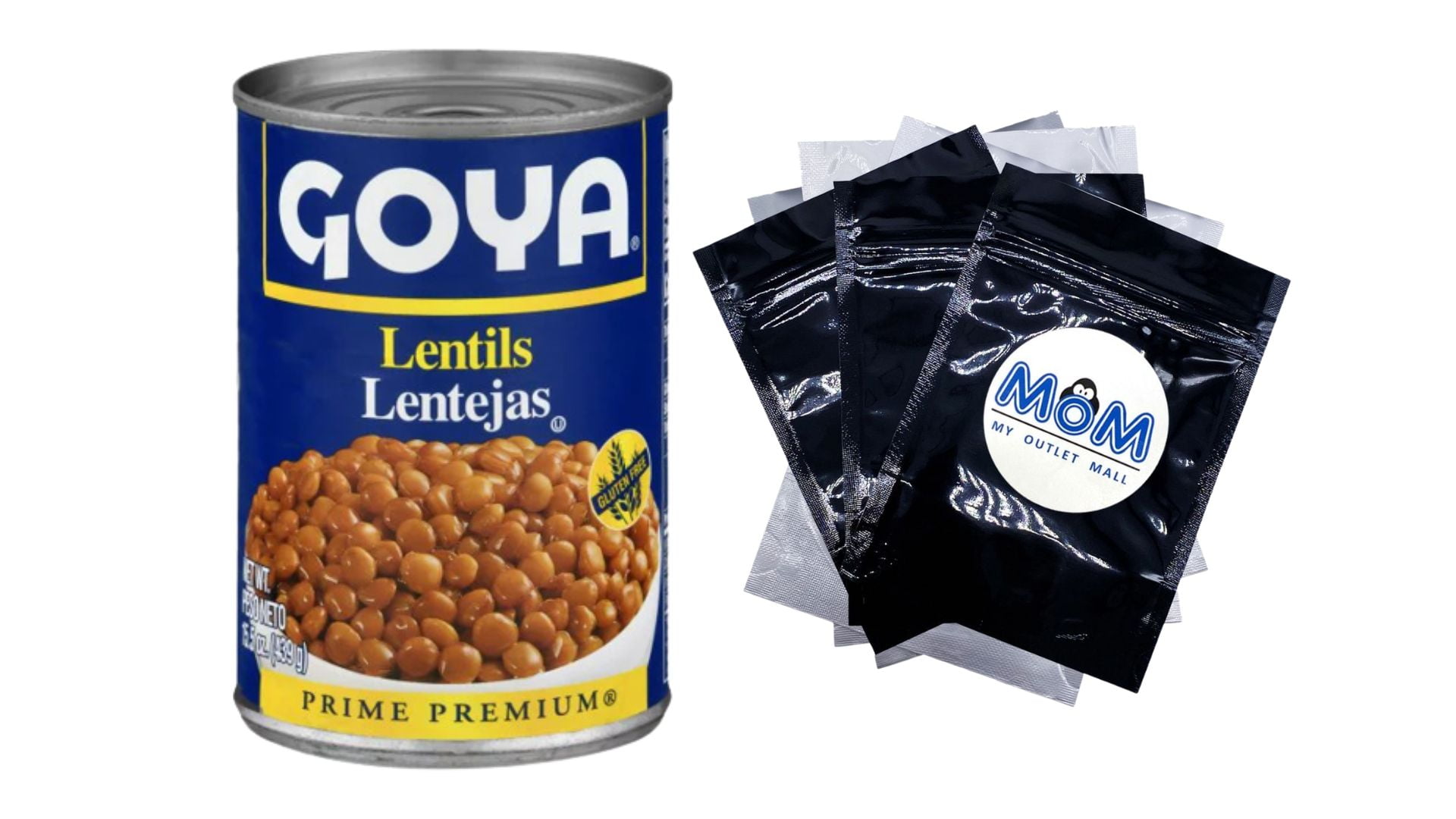 Lentils Canned Beans 1 pack 15.5 oz plus 3 My Outlet Mall