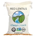 thumbnail image 1 of CLEAR CREEK Certified Glyphosate Residue Free Red Lentils | 4 LB | Non-GMO | Kosher | Vegan, 1 of 2