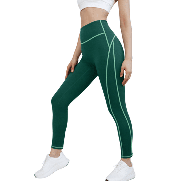Lentta Streamlined Workout Leggings for Women High Waist Tummy Control Sculpting Gym Yoga Pants