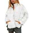 thumbnail image 1 of Lentta Women's Oversized Splice Quilted Lightweight Puffer Jacket Casual Padded Coat Outerwear, 1 of 7