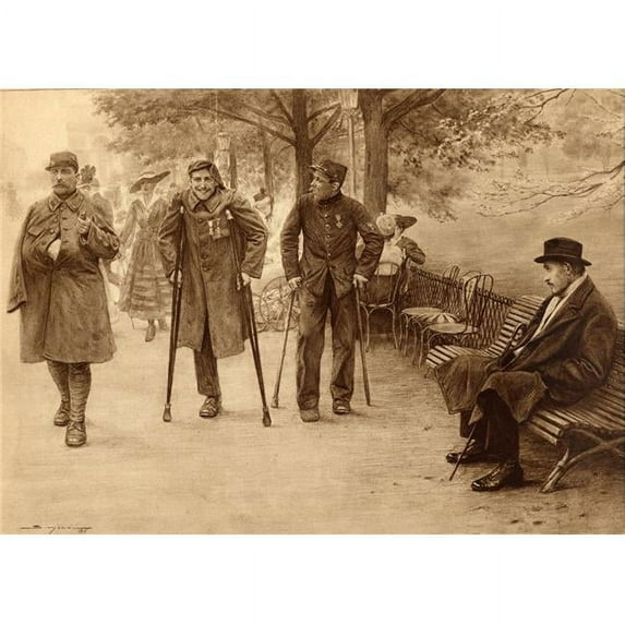 Lenvie Drawn by J. Simont 1916 Poster Print, Large - 36 x 24