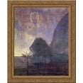 thumbnail image 1 of Leo 24x20 Gold Ornate Wood Framed Canvas Art by Mikalojus Ciurlionis, 1 of 2