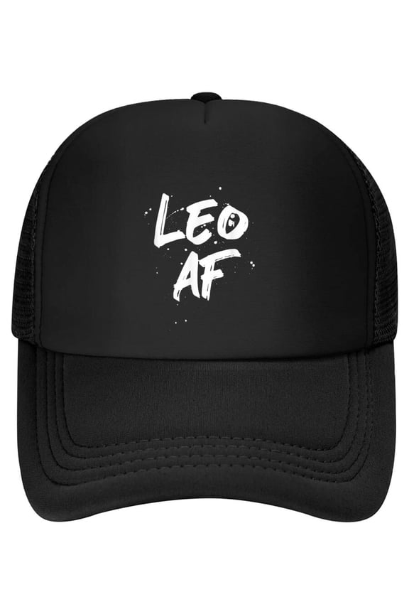 Leo AF Zodiac Sign Horoscope Birthday Baseball Cap