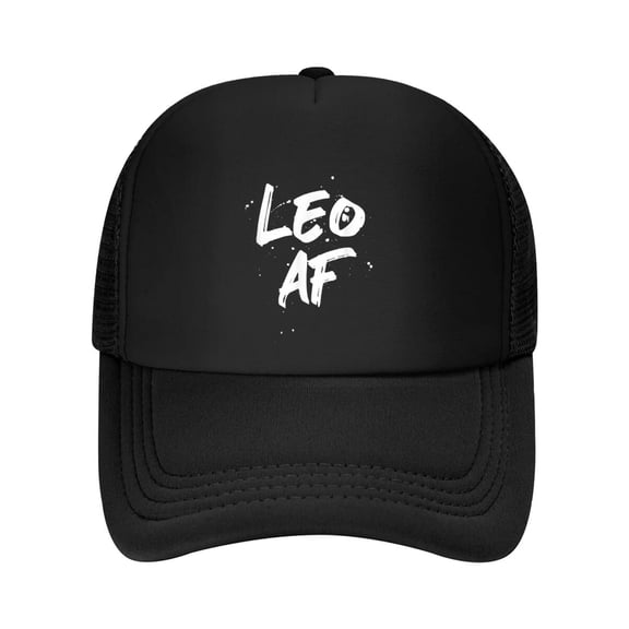 Leo AF Zodiac Sign Horoscope Birthday Baseball Cap