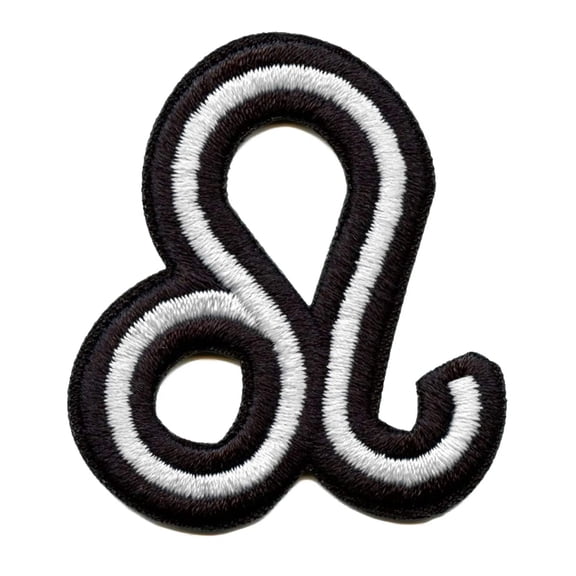 Leo Astrological Zodiac Symbol Patch Horoscope Lion Sign Embroidered Iron On
