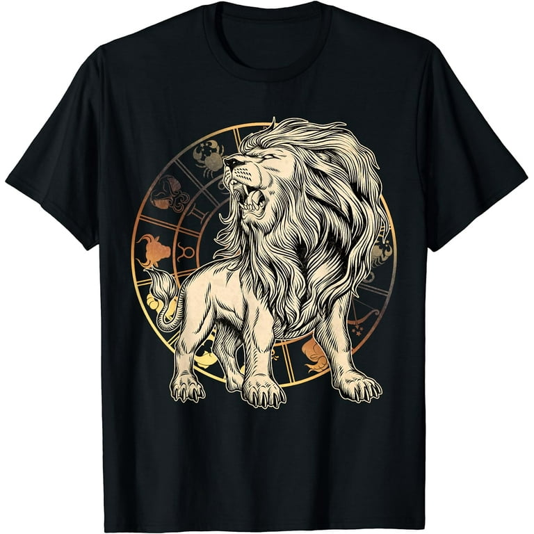 August Birthday Gifts - Born In August Leo T-Shirt