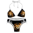 thumbnail image 1 of Leo Constellation Detachable Sponge Adjustable Strap Bikini Set Two-Pack - Ideal for All Seasons, 1 of 6