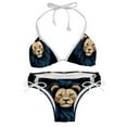 thumbnail image 1 of Leo Constellation Detachable Sponge Adjustable Strap Bikini Set Two-Pack Swimsuits for All Occasions, 1 of 6