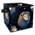 thumbnail image 1 of Leo Constellation Foldable Toy Box with Handle, 10.8"x10.5"x10.6", Large Capacity Storage Bins, Storage Cubes, Storage Baskets, 1 of 6
