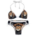 thumbnail image 1 of Leo Constellation Women's Swim Suit Bikini Set 2-Pack with Detachable Sponge and Adjustable Strap for Beach and Pool Parties, 1 of 6