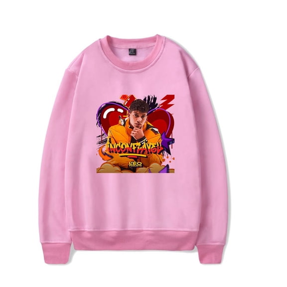 Leo Foguete Merch Inconfiavel Album Crewneck Sweatshirt 2024 Unisex Fashion Long Sleeve Top