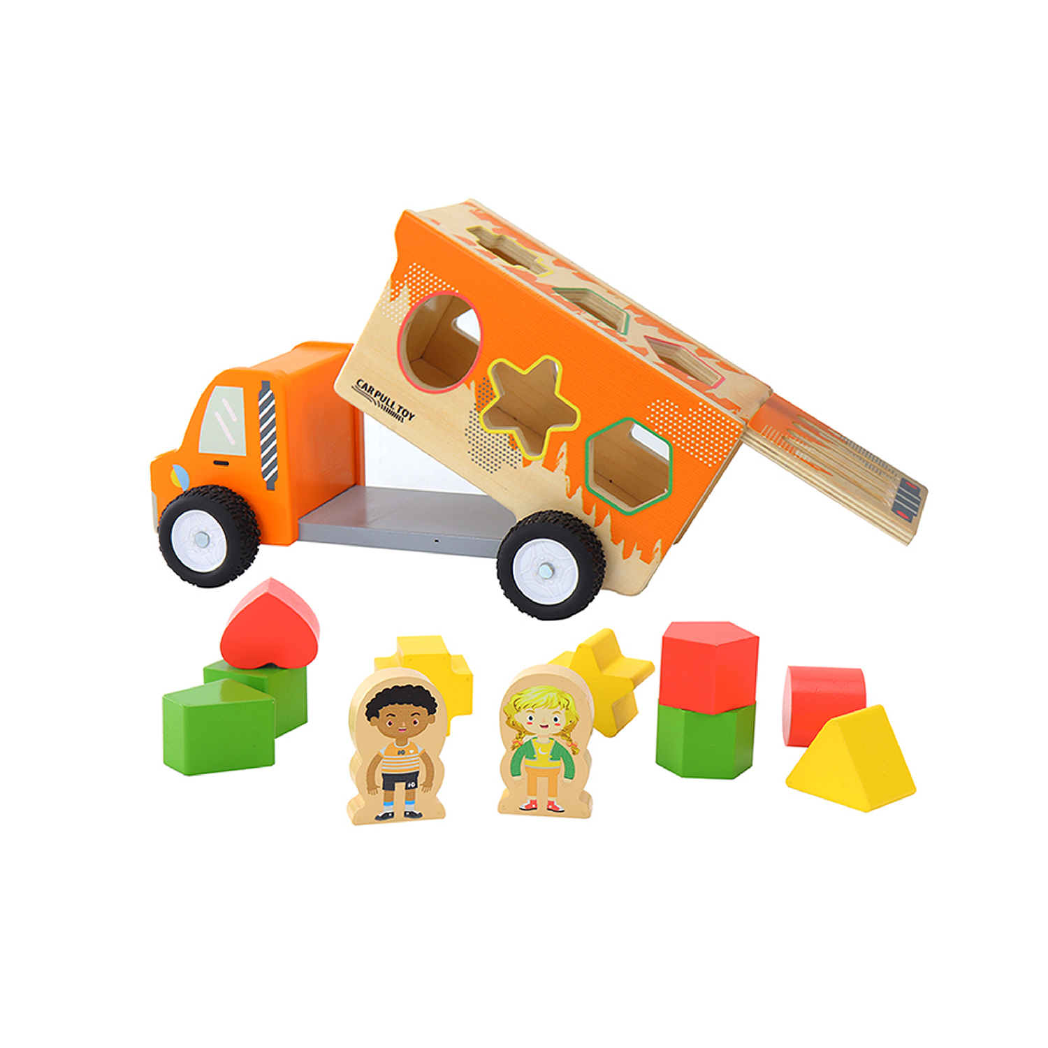Leo & Friends Shapes & Colors Sorting Dump Truck for Toddlers - image 1 of 8