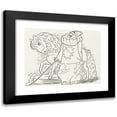 thumbnail image 1 of Leo Gestel 24x19 Black Modern Framed Museum Art Print Titled - Clown with Horses Act (1891), 1 of 5