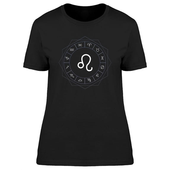 Leo Horoscope Zodiac Fortune Tee Women's -Image by Shutterstock
