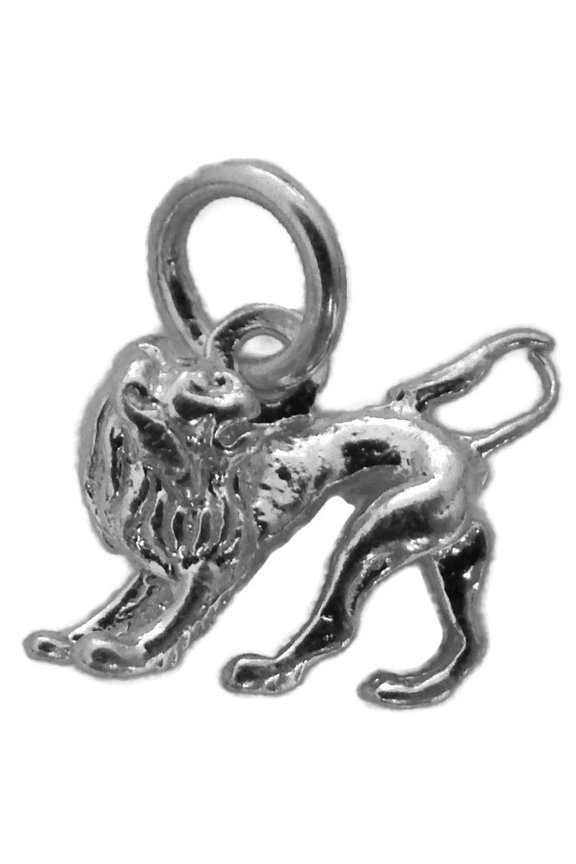 Leo Horoscope Zodiac Sign Unisex Pendant .925 Sterling Silver!!