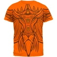 thumbnail image 1 of Leo King of the Lions Mens T Shirt Safety Orange X-LG, 1 of 1