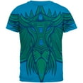 thumbnail image 1 of Leo King of the Lions Mens T Shirt Sapphire LG, 1 of 1
