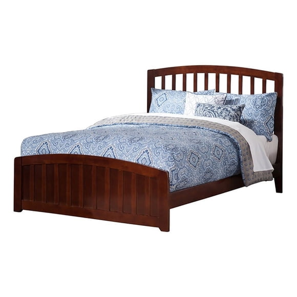 Leo & Lacey Queen Spindle Headboard In White - Solid Hardwood, Attaches To Most Metal Bed Frames
