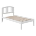 thumbnail image 1 of Leo & Lacey Richmond Twin XL Solid Wood Platform Bed in White, 1 of 5