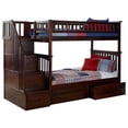 thumbnail image 1 of Leo & Lacey Twin Over Twin Staircase Storage Bunk Bed, 1 of 4