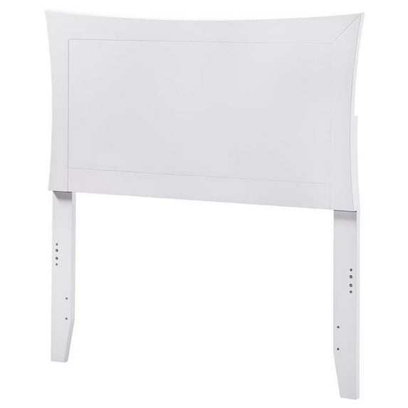 Leo & Lacey Twin Panel Headboard in White