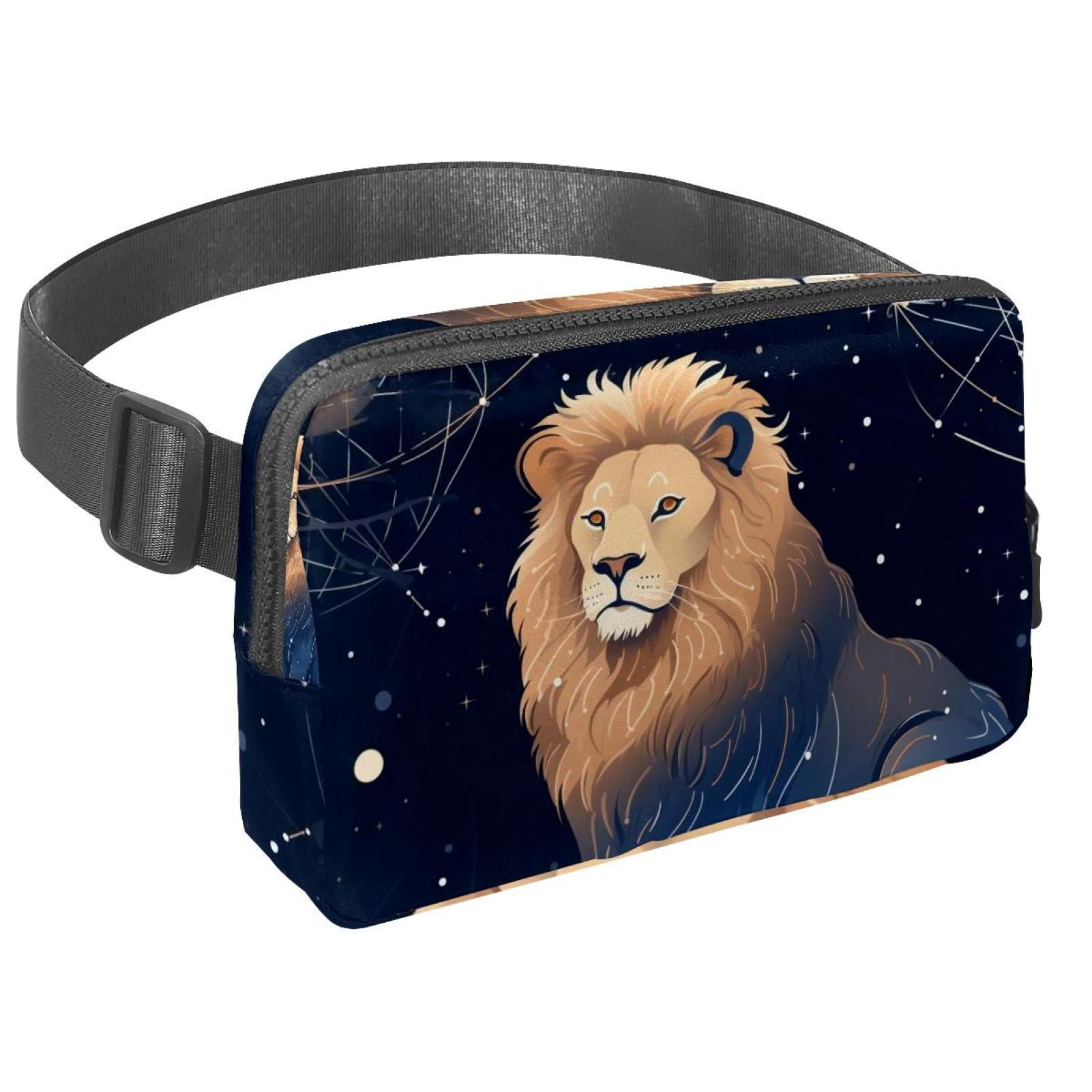 Leo Lightweight Adjustable Fanny Pack with Extension Strap - Unisex Waist Packs Crossbody Bag
