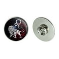 thumbnail image 1 of Leo Lion Zodiac Sign Horoscope in Space Metal 1.1" Tie Tack Hat Lapel Pin Pinback, 1 of 4