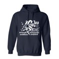 thumbnail image 1 of Leo Loyal Dramatic Charismatic Ambitious Confident Sarcastic Humor Novelty Funny Men's Hoodies, 1 of 2
