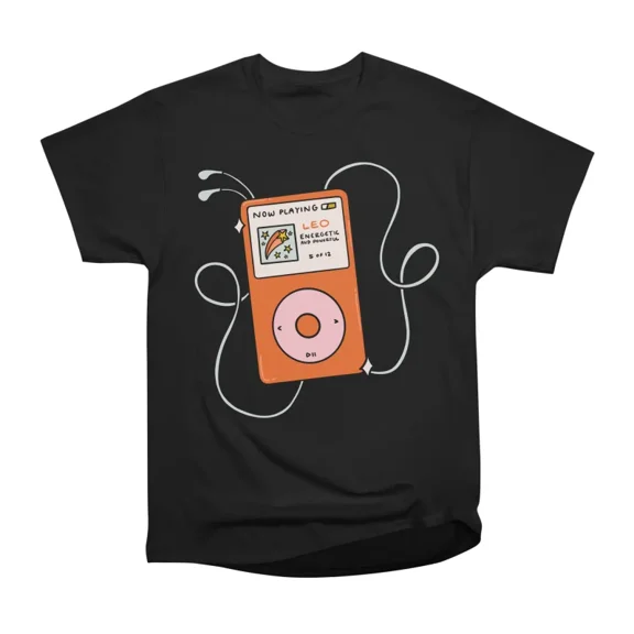 Leo MP3 T-Shirt Tee Gift For Him Merch For Her Apparel For Friend