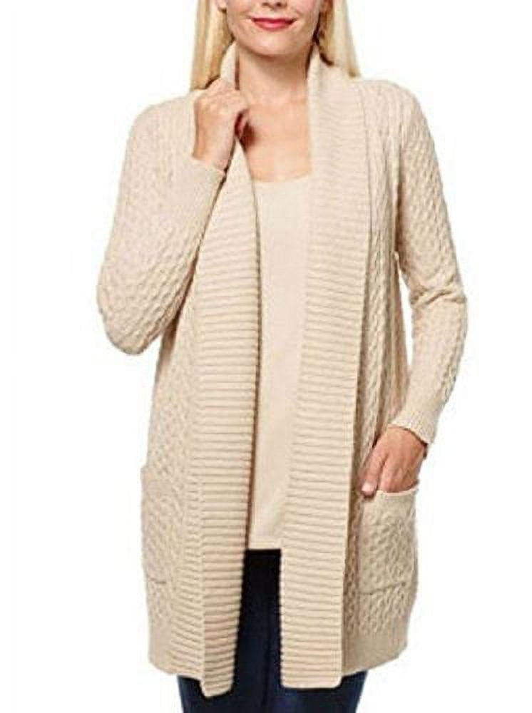 Leo & nicole cable cardigan sales