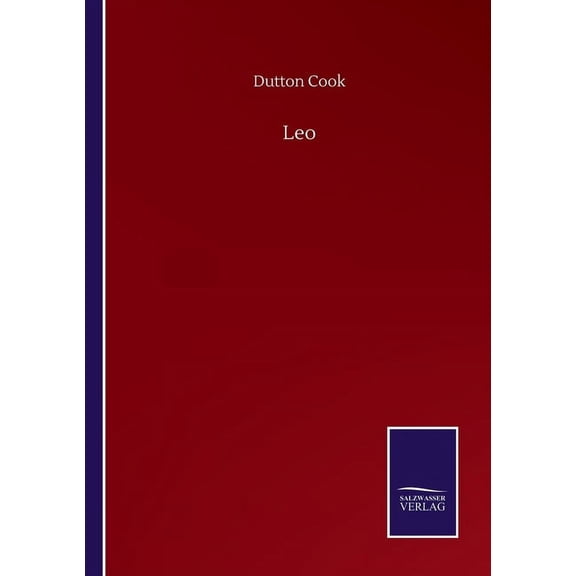 Leo  Paperback  3752502460 9783752502466 Dutton Cook